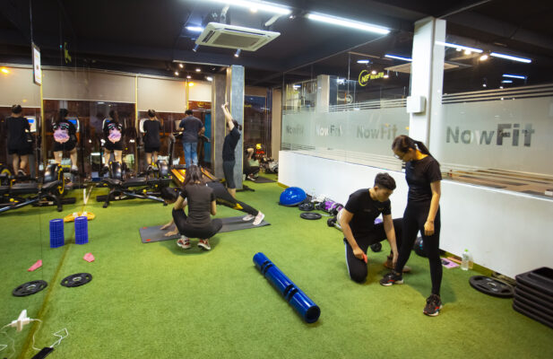 Phòng tập Gym tại NowFit Cộng Hòa