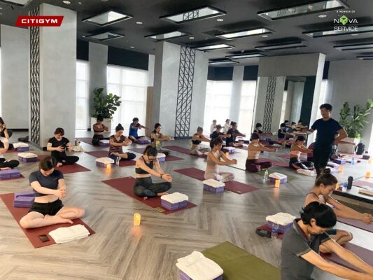 Phòng tập yoga tại Citigym