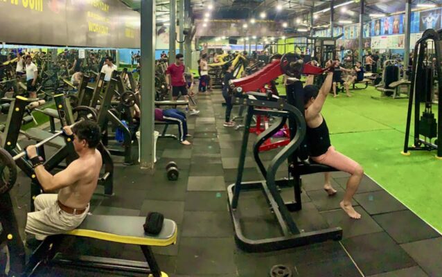 Phòng tập Gym tại Gym Tài Nguyên