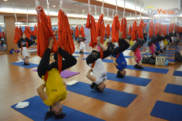 Phòng yoga bay tại VYoga World