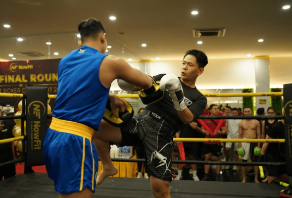 Tập Kick Boxing tay có thô và to không